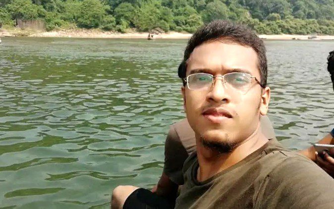 Abrar Fahad - the photo was taken from social media post