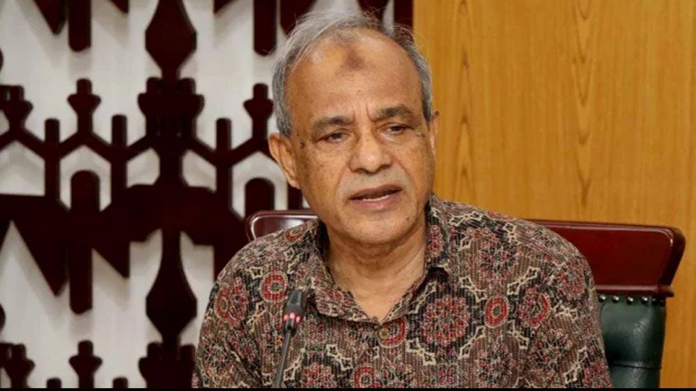 Bangladesh's Home Affairs Adviser lieutenant general (retd.) Jahangir Alam Chowdhury -- UNB photo