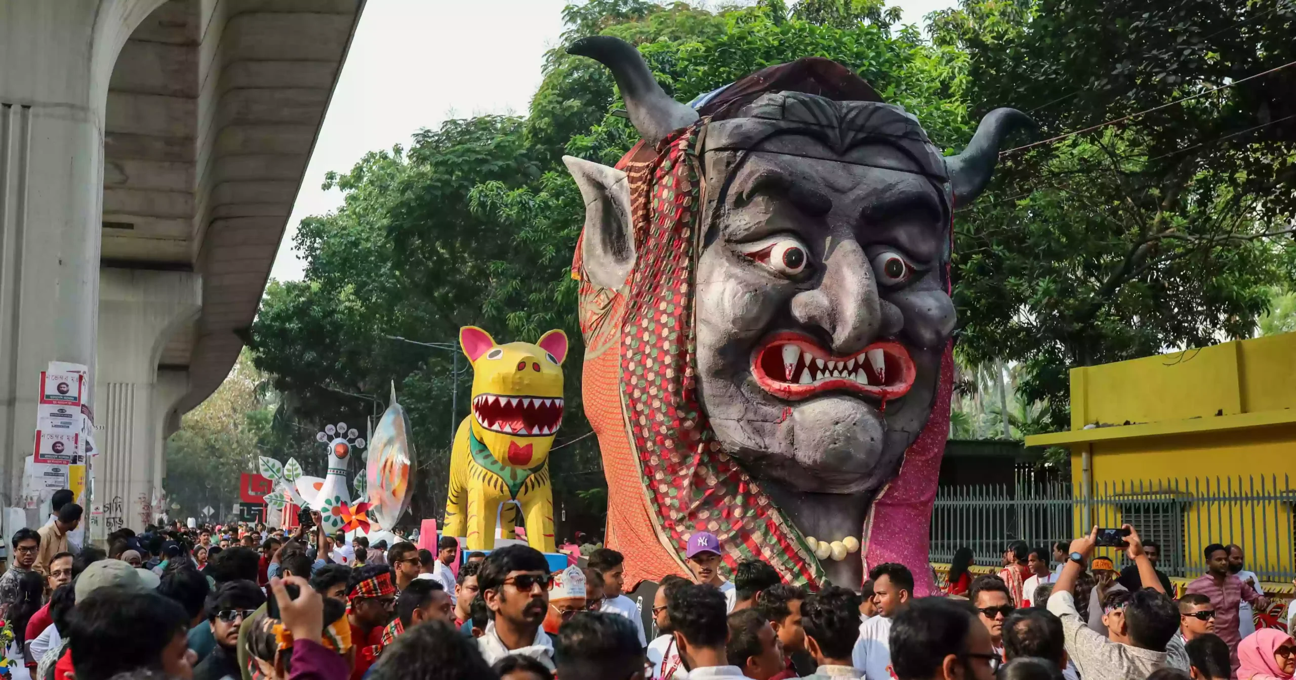 ‘Ananda Shovajatra’ unfolds under shadow of July-August uprising
