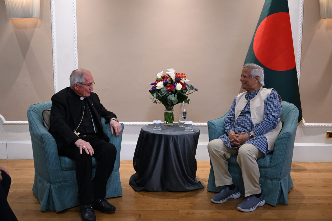 Chief Adviser Muhammad Yunus in Rome