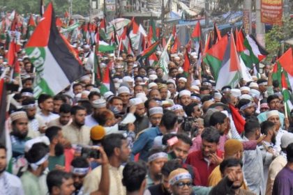 Thousands march in Bangladesh in solidarity with Palestine - Focus Bangla photo