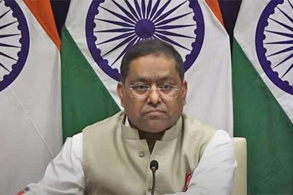 Indian Ministry of External Affairs (MEA) spokesperson Randhir Jaiswal - Photo MEA