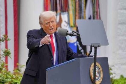 US President Donald Trump annoucnes a new tariff policy in Washington - Photo AP/UNB