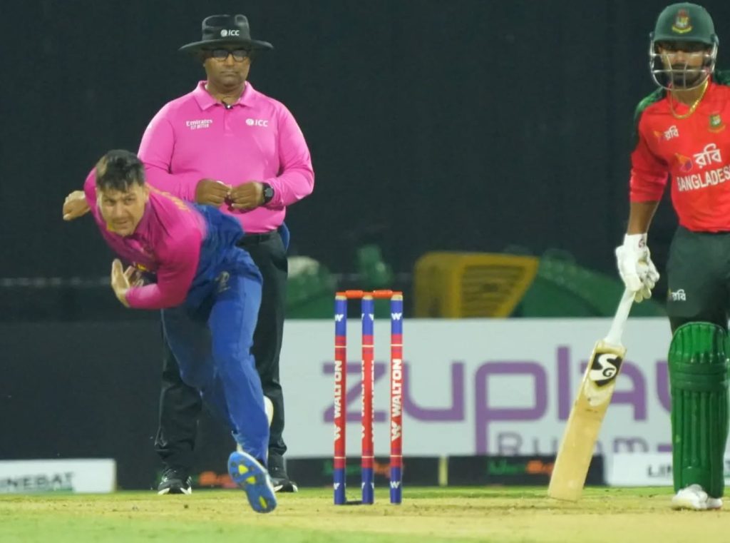 UAE stun Bangladesh with record chase to level T20I Series