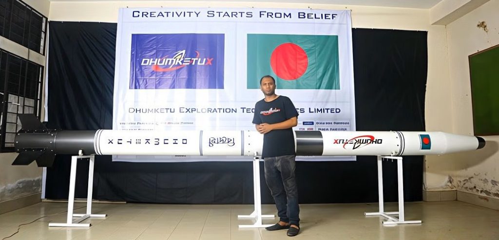 Dhumketu-X : Bangladeshi suborbital rocket enthusiasts taking prep