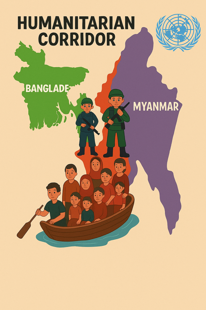 Forces say ‘no’ to Rakhine Corridor