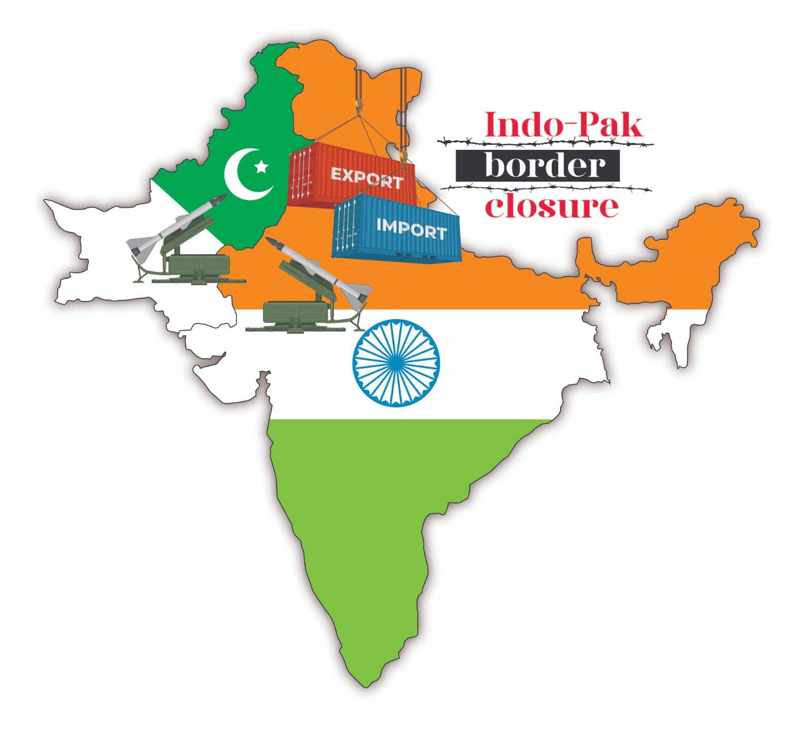 India-Pakistan tensions spike amid missile test, trade bans
