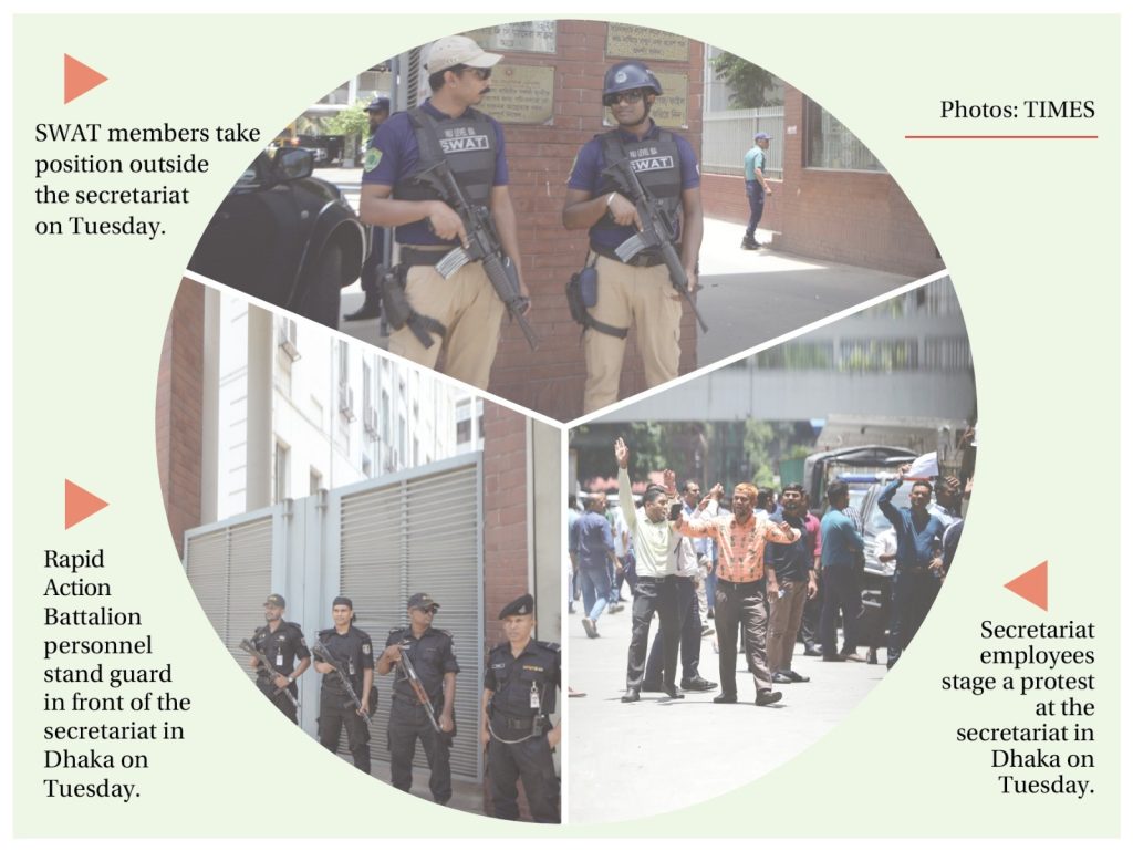 Secretariat protests called off on govt assurance