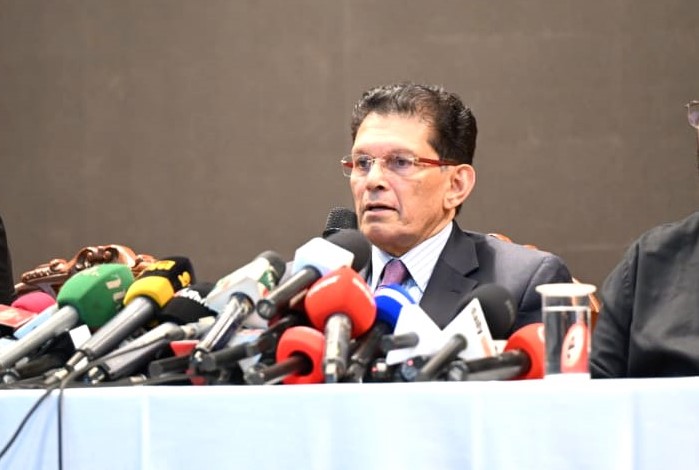 National Security Adviser Khalilur Rahman addresses a news conference in Dhaka on Wednesday, Photo: Chief Adviser's Office