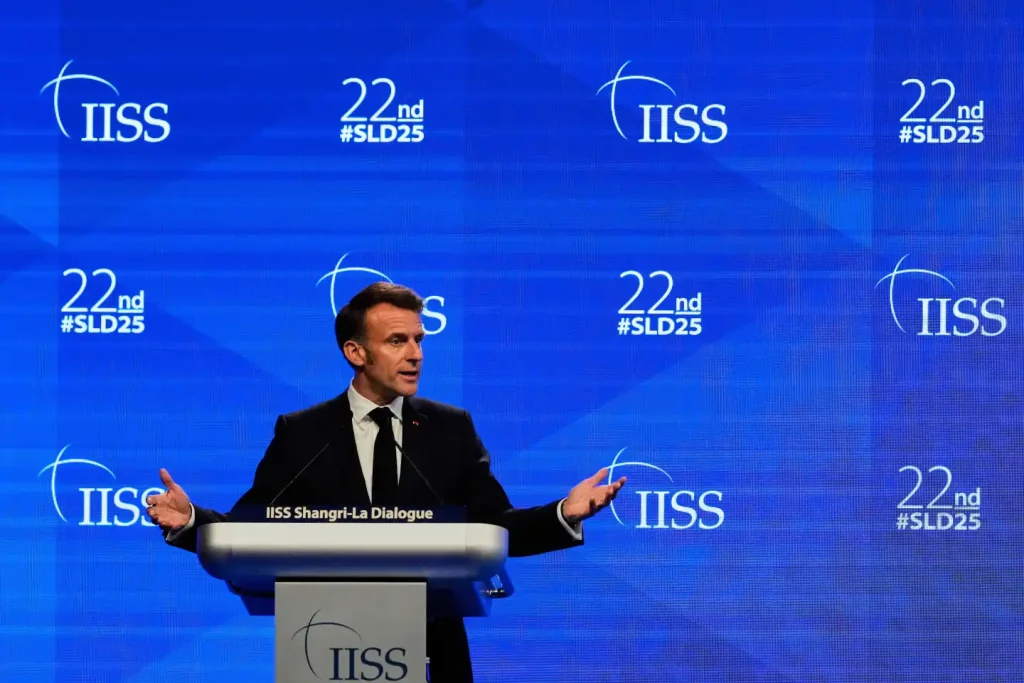 “No double standards” says Macron over Ukraine and Gaza wars