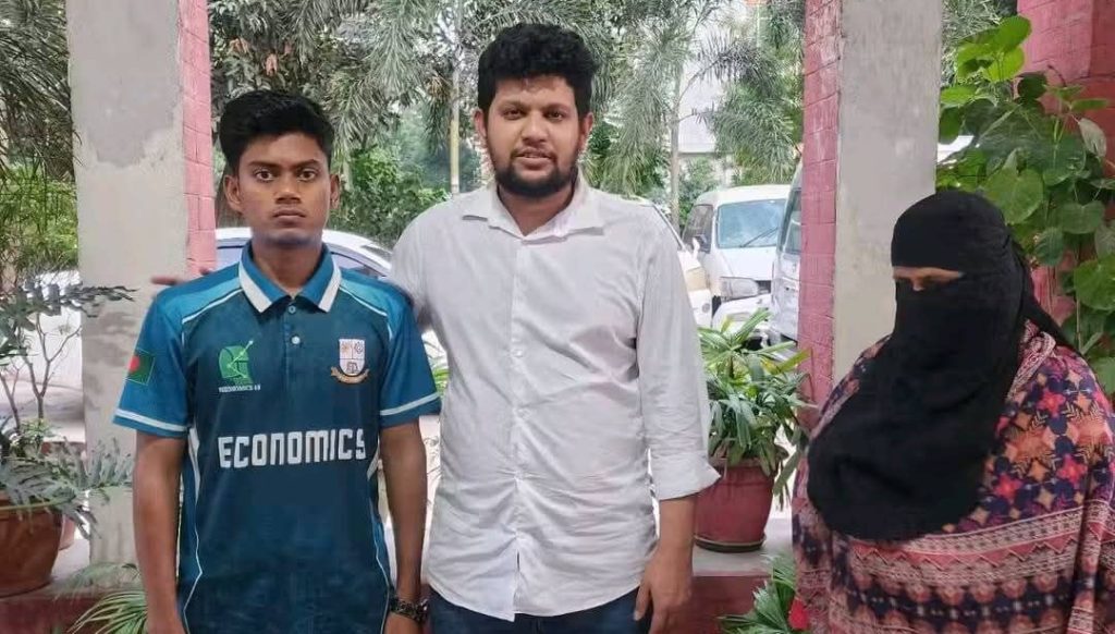 JnU ‘bottle-thrower’ released