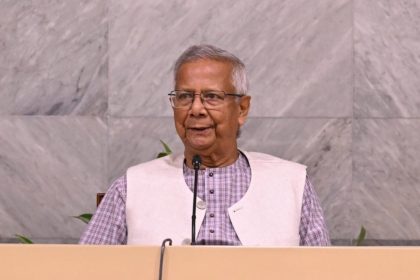 Bangladesh's Chief Adviser of interim administration Muhammad Yunus. Photo: CA's press wing