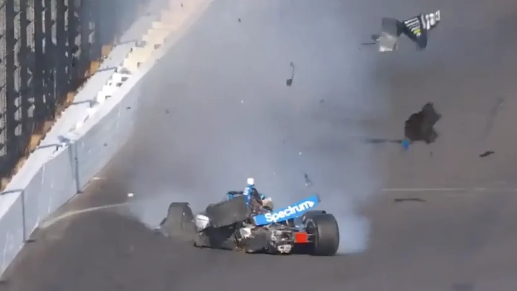 Armstrong and Herta cleared after dramatic Indy 500 qualifying crashes