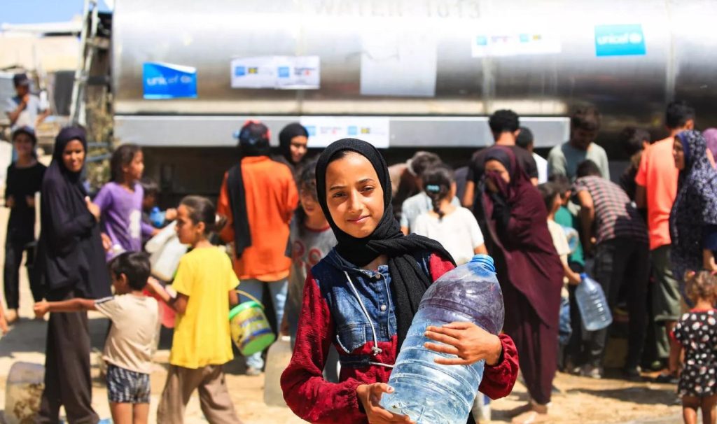Gazans fear shutdown of water plants as Israel widens offensive