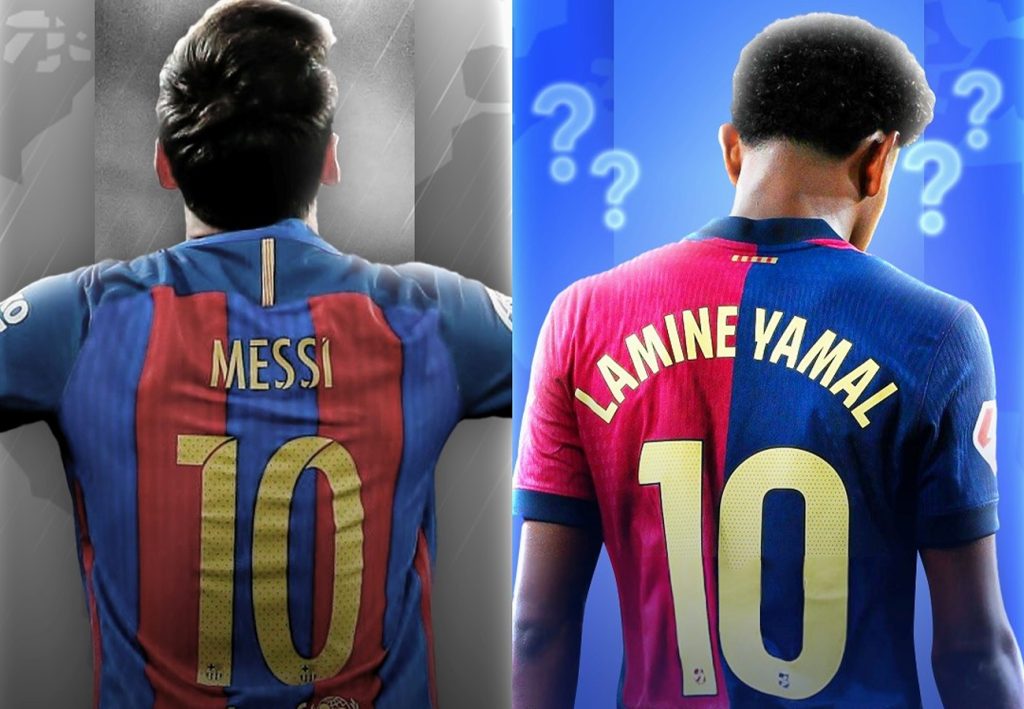 Yamal set to carry Messi’s legacy as Barca’s new no.10