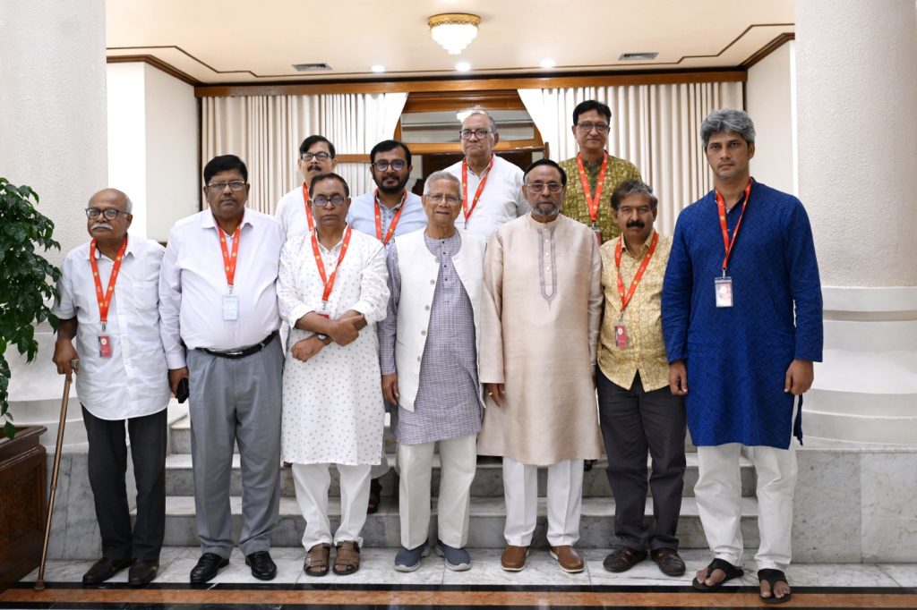 Political leaders meet Yunus, discuss elections and reforms