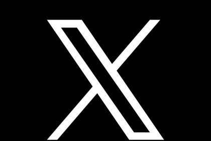 Logo of social media platform X