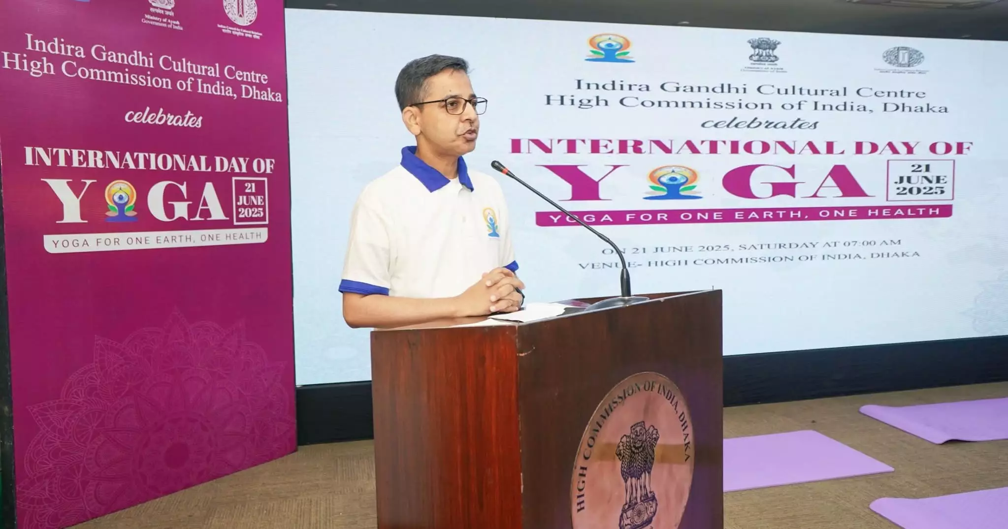 Yoga strengthens Bangladesh-India bonds: Indian high commissioner