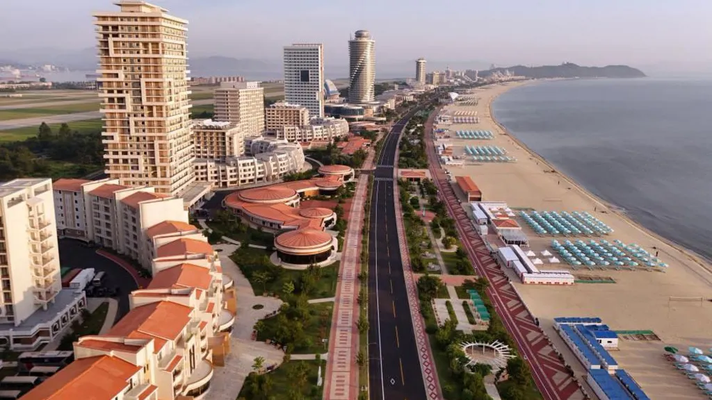North Korea beach resort