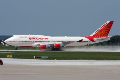 Air India emergency landing Chennai