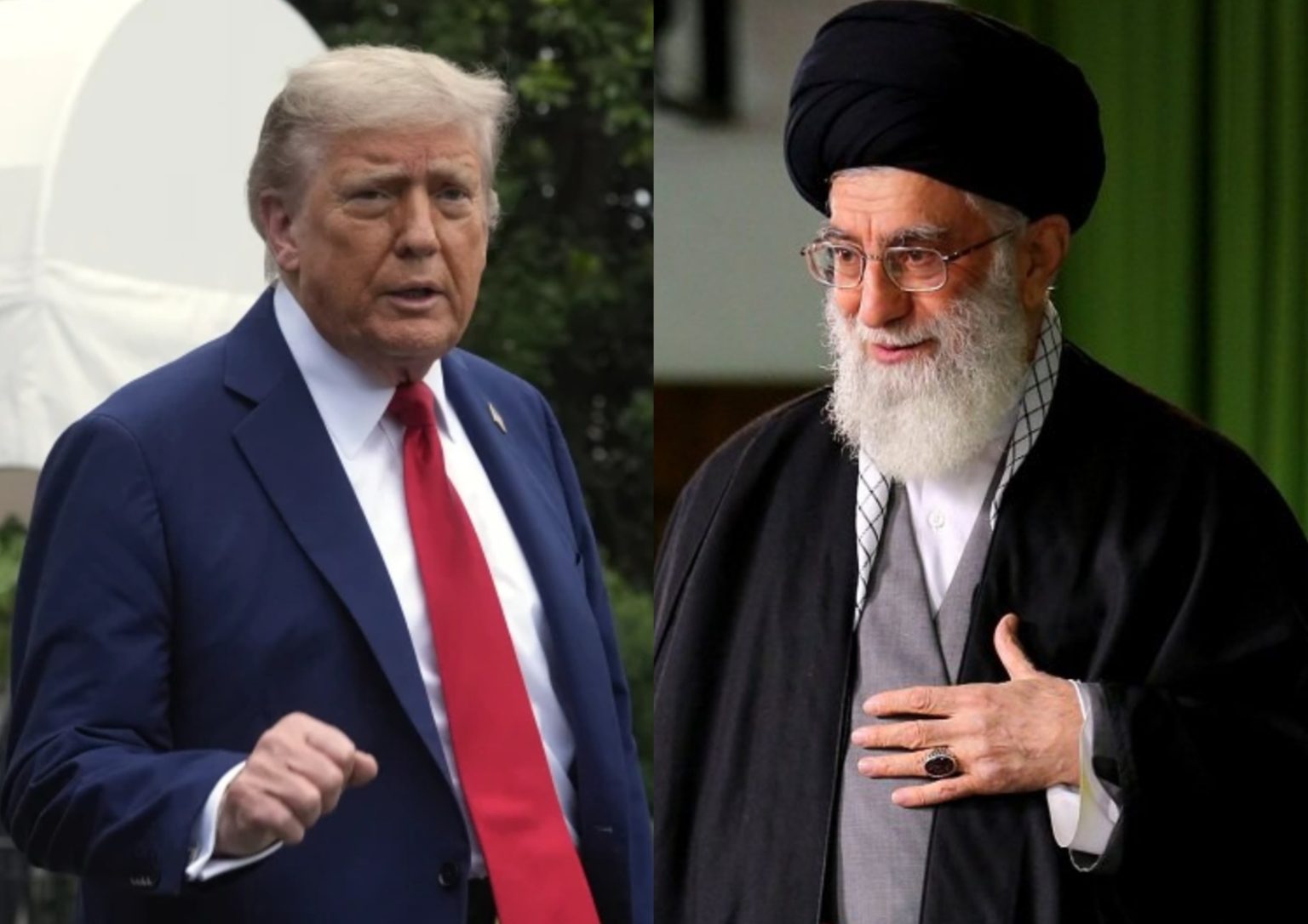 Trump Ayatollah Khamenei