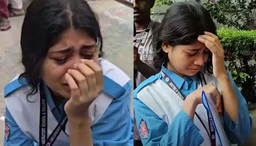 Tears of a student