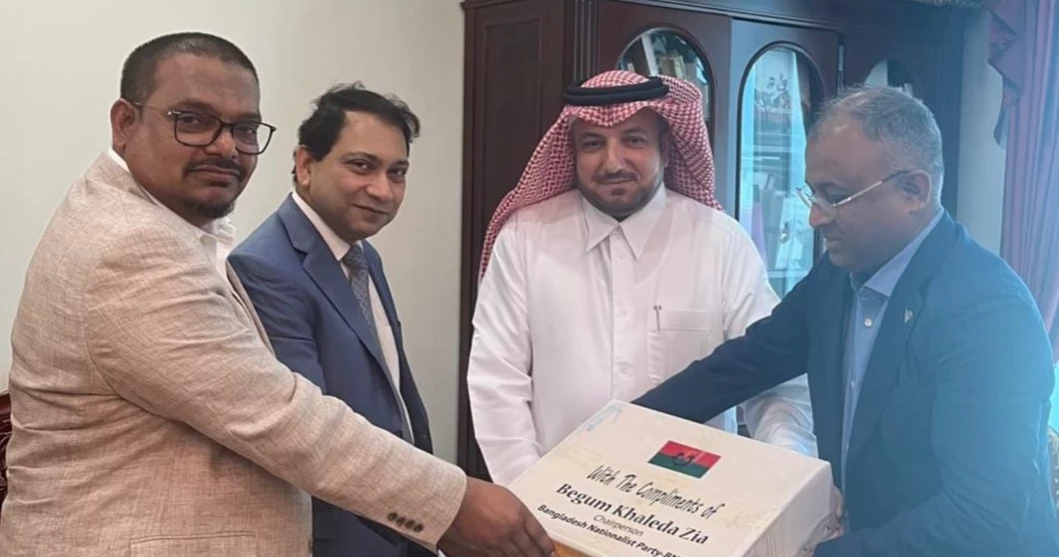 BNP Khaleda Qatar
