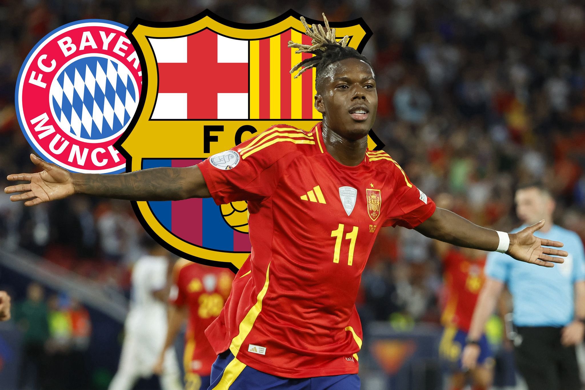 Nico Williams wants to join Barcelona despite other big clubs interest