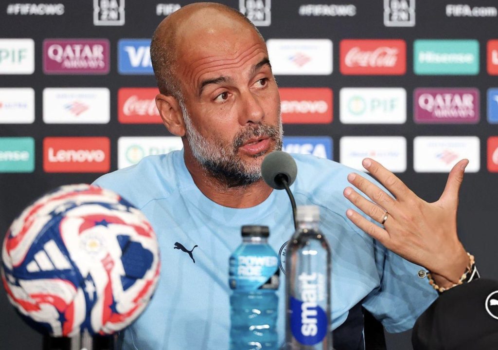 Pep Guardiola criticised fans