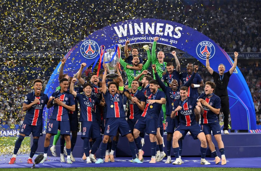 PSG hammers Inter to win Champions League
