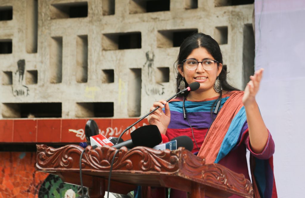 Umama Fatema resigns from ADS movement
