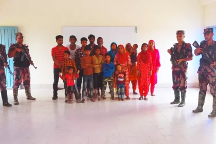 BSF pushed Rohingya and Bangladeshi