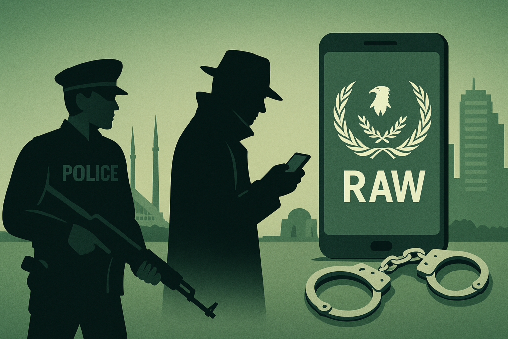 Pakistan arrests 4 suspected RAW agents in Karachi RAW agents arrested Karachi