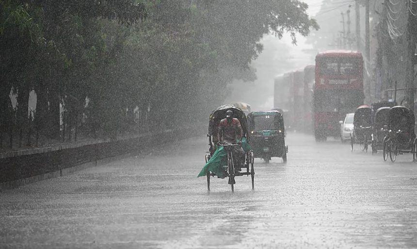 rain in Dhaka