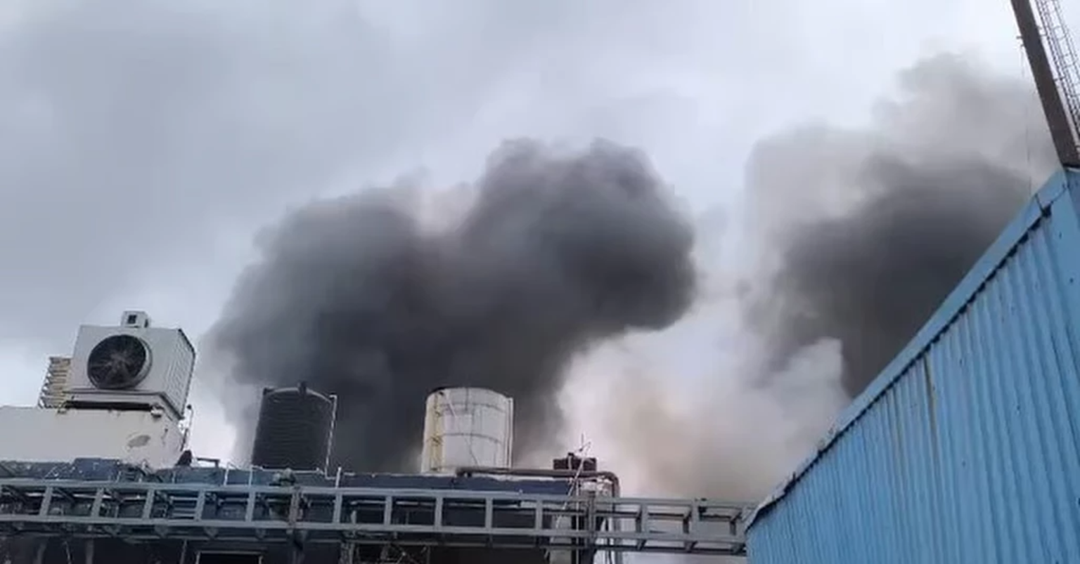 pharmaceutical factory fire in India