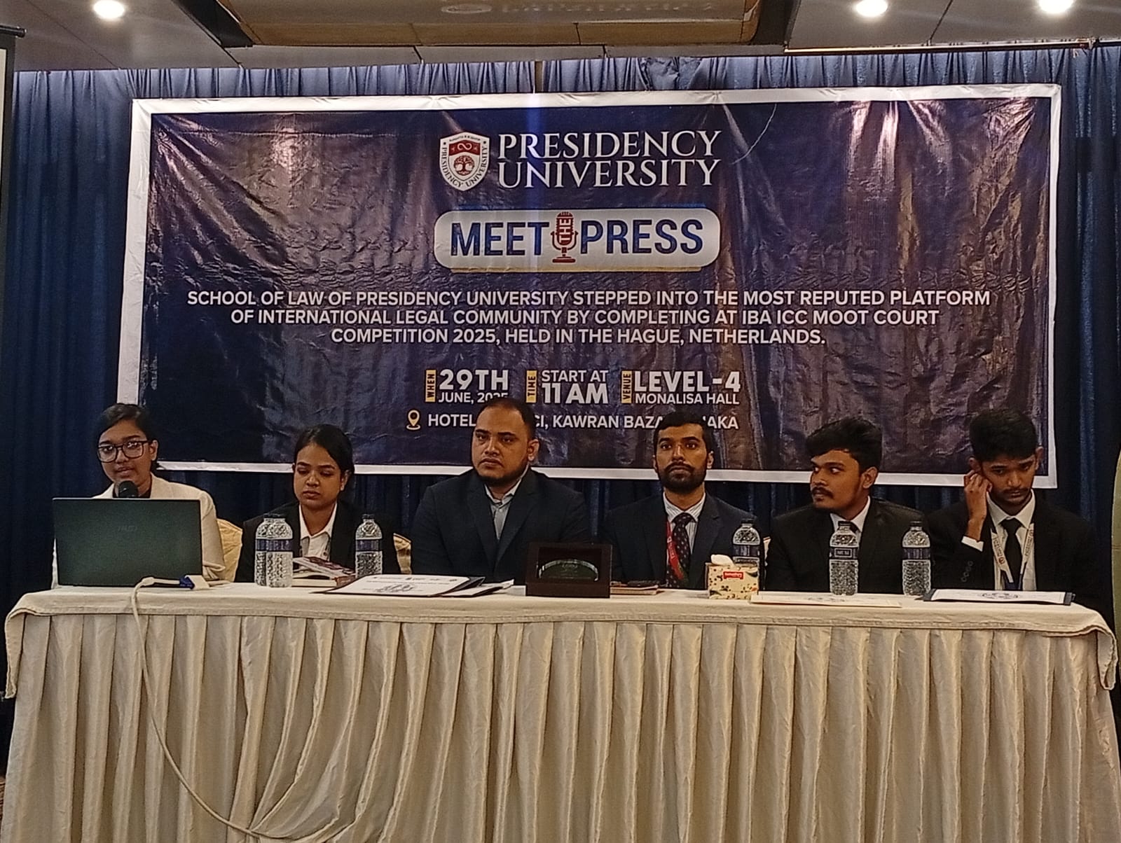 Presidency University students awarded in the Netherlands