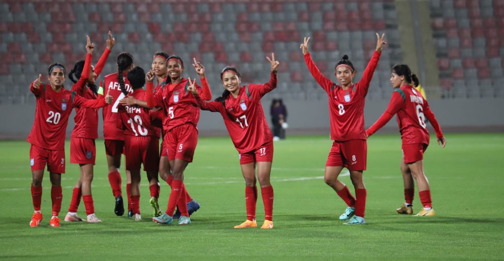 Bangladesh women’s football team chase Asian glory Bangladesh women's football