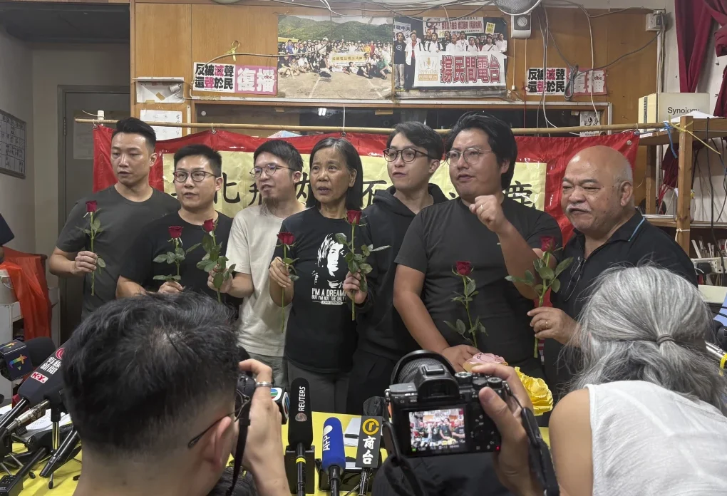Hong Kong’s democracy party disbands