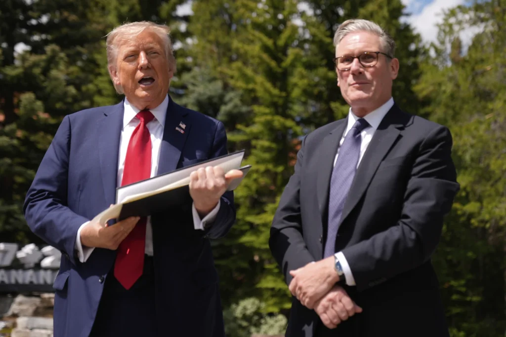 Trump characterised British soldiers
