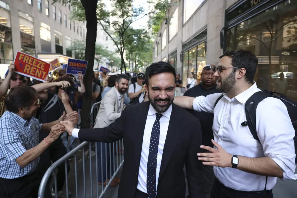 Left-wing Democrat stuns former governor in NYC mayor primary democratic