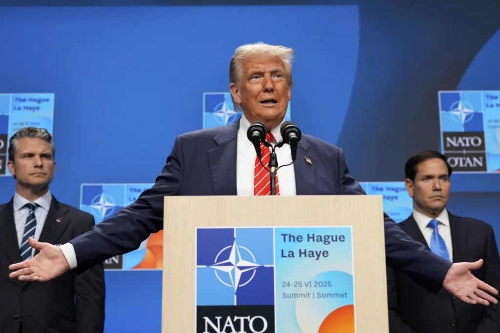 Deals, dinner, and diplomacy: Trump wraps up a NATO summit NATO SUMMIT