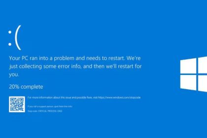 Blue Screen of Death