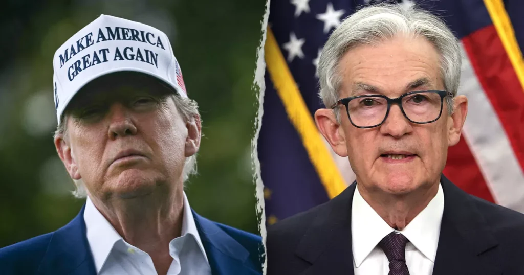 Trump calls on Federal Reserve chief to quit immediately