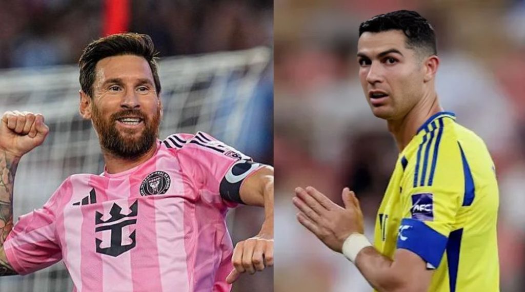 Messi scores most non-penalty goals ever, needing 167 games less than Ronaldo Messi Ronaldo
