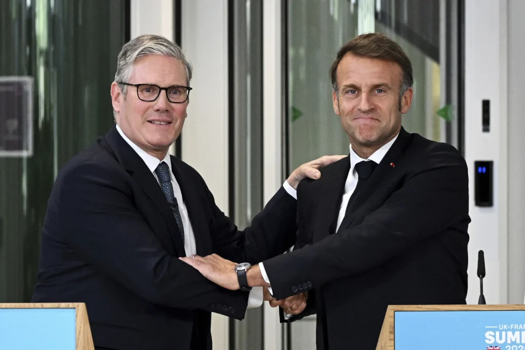 Starmer and Macron urge voters to stay patient