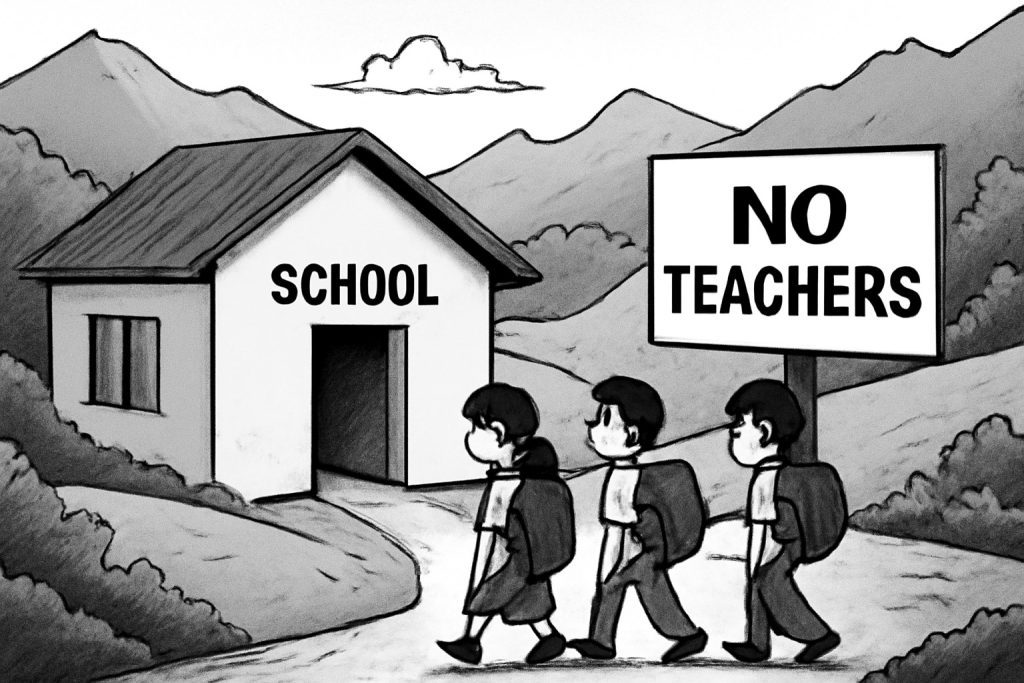 Ghost teachers run school in Rangamati!