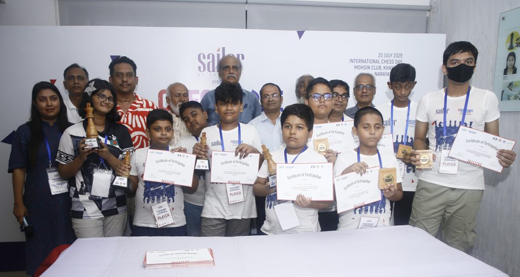 Nine-year-old Mugdho stuns field at Checkmate Narayanganj 2025