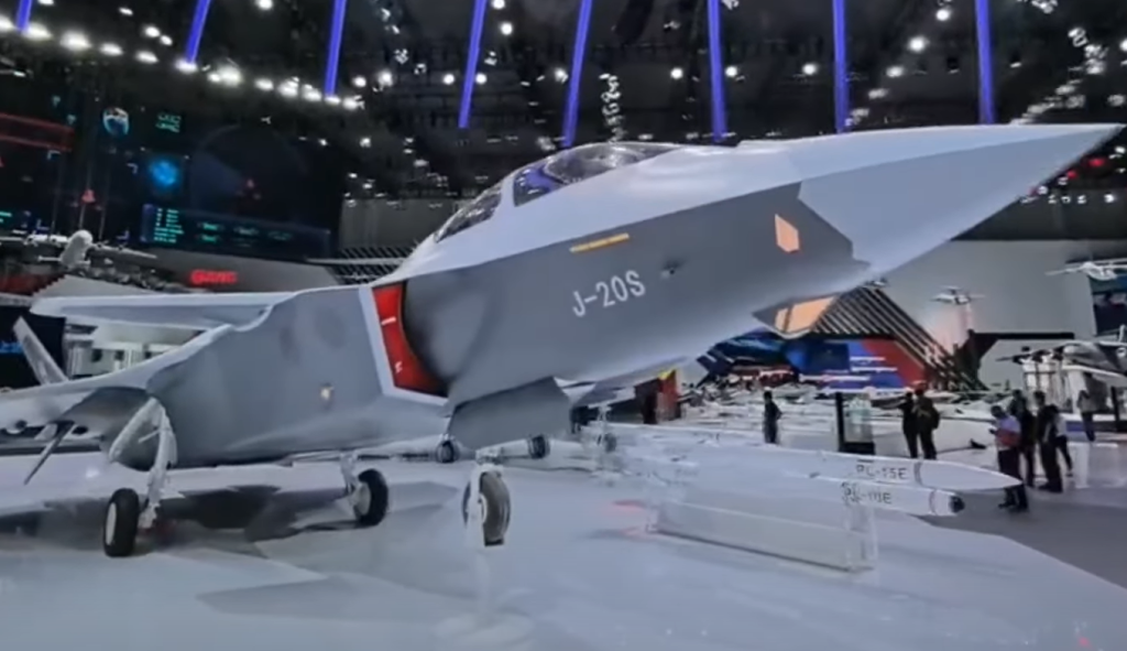 China unveils J-20S, world’s first twin-seat stealth fighter jet