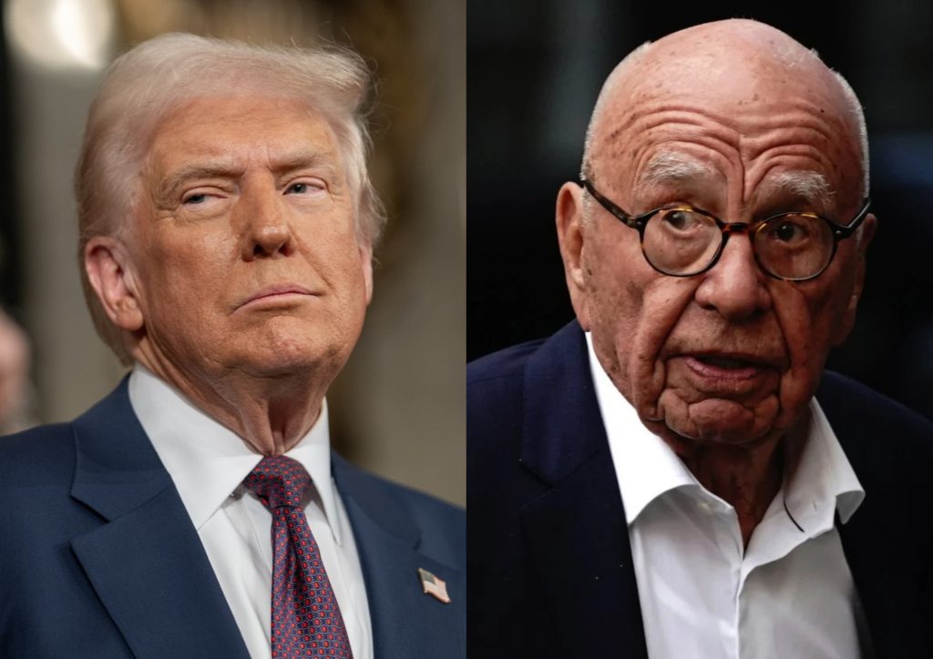 Trump sues Wall Street Journal, Rupert Murdoch over reporting on Epstein ties Wall Street Journal