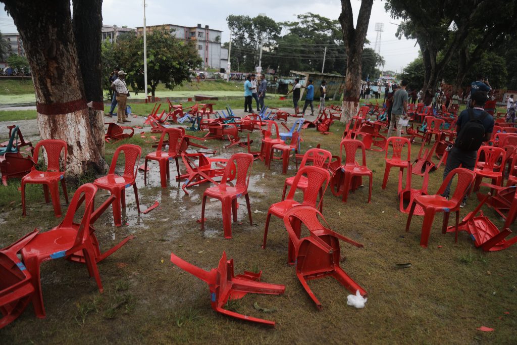 Tensions in Gopalganj as cocktail explodes near NCP rally Gopalganj